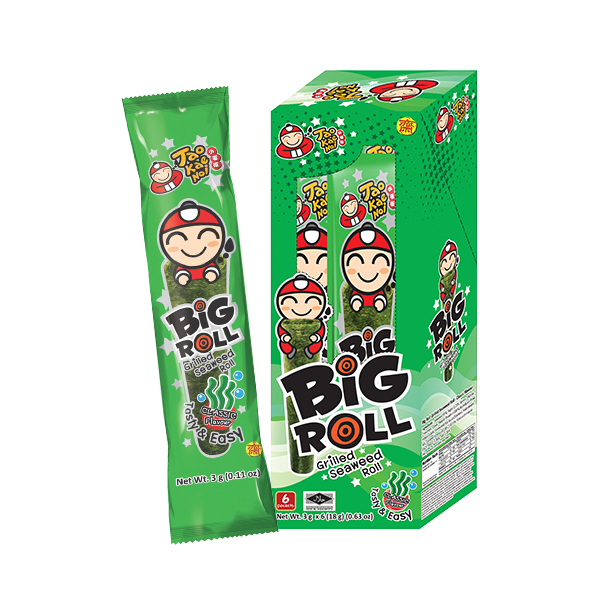 Snack Rong Biển TAOKAENOI BIG ROLL HỘP 6 GÓI